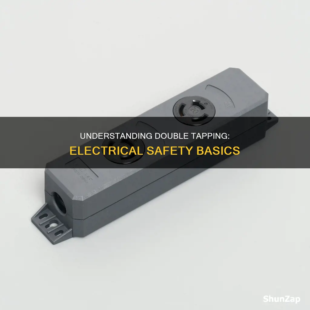 what is the electrical term double tapping