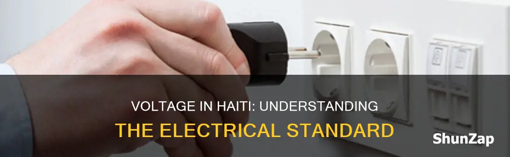 what is the electrical voltage in haiti
