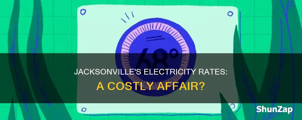 what is the electricity rate in jacksonville