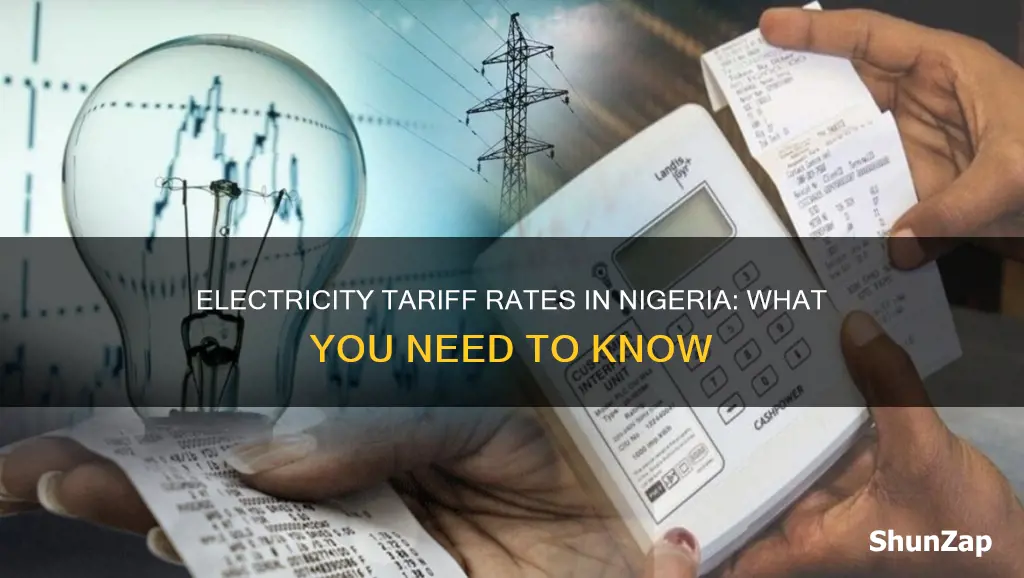 what is the electricity tariff in nigeria
