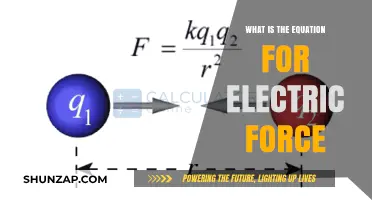 Understanding Electric Force: Equation Explained