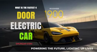 Speeding into the Future: The Fastest 4-Door Electric Car Revealed