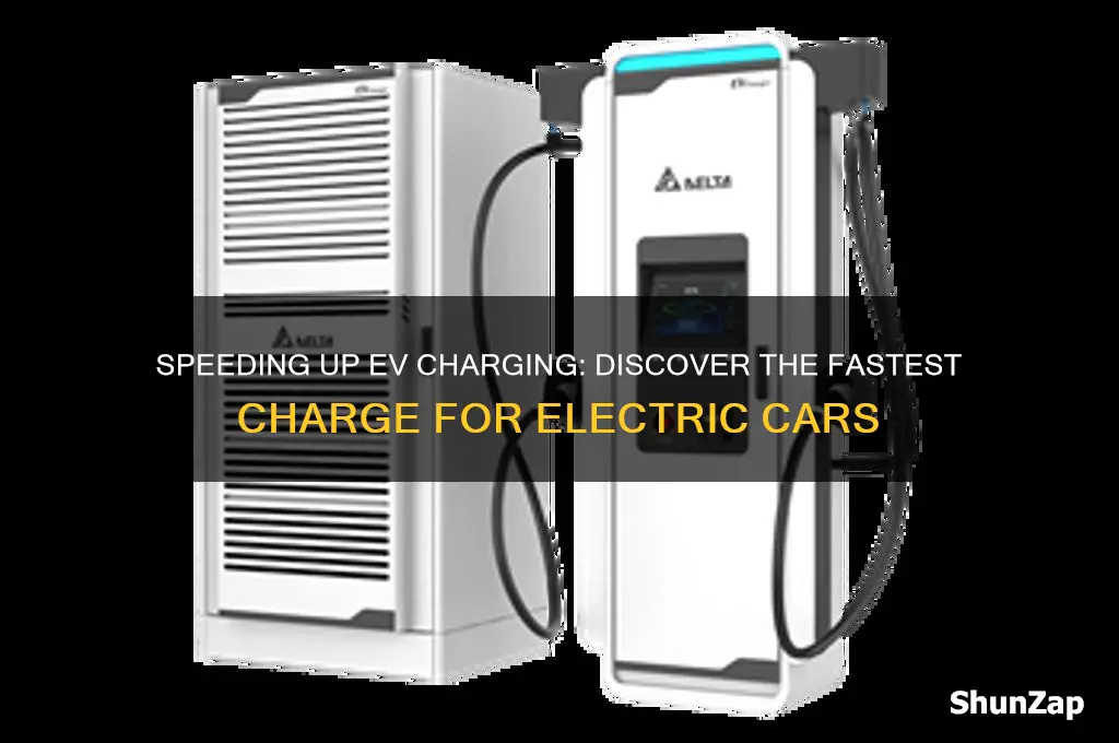 what is the fastest charge for an electric car
