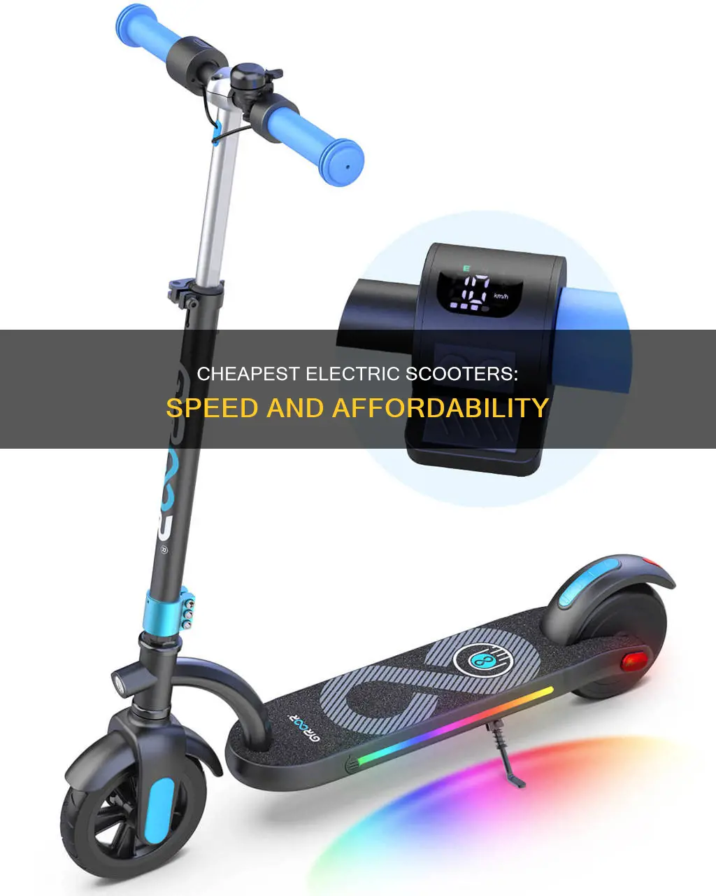 what is the fastest cheapest electric scooter
