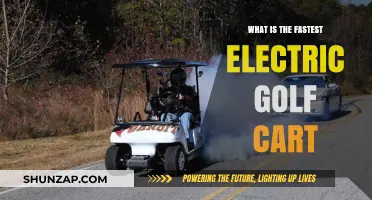 Electric Golf Carts: Discover the Fastest Models