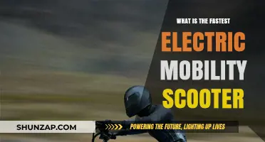 The Ultimate Electric Mobility Scooter Speedster