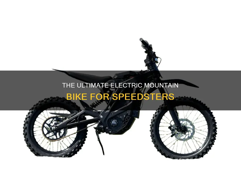 what is the fastest electric mountain bike