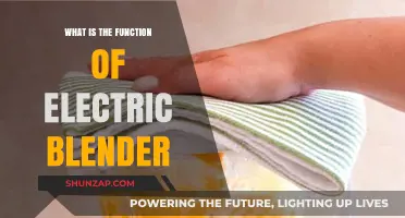 The Electric Blender: Its Functions and Benefits