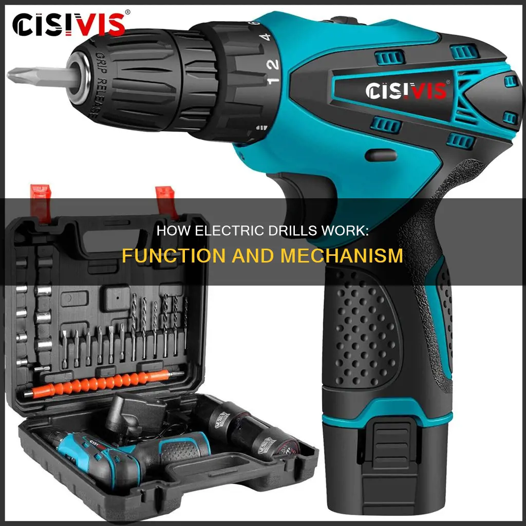 what is the function of electric drill