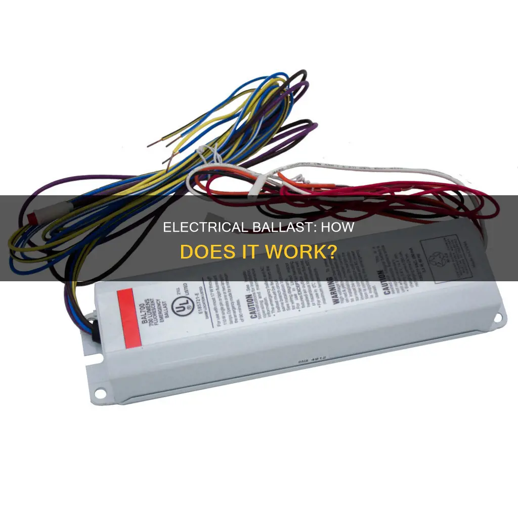 what is the function of electrical ballast