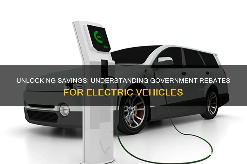what is the government rebate on electric cars