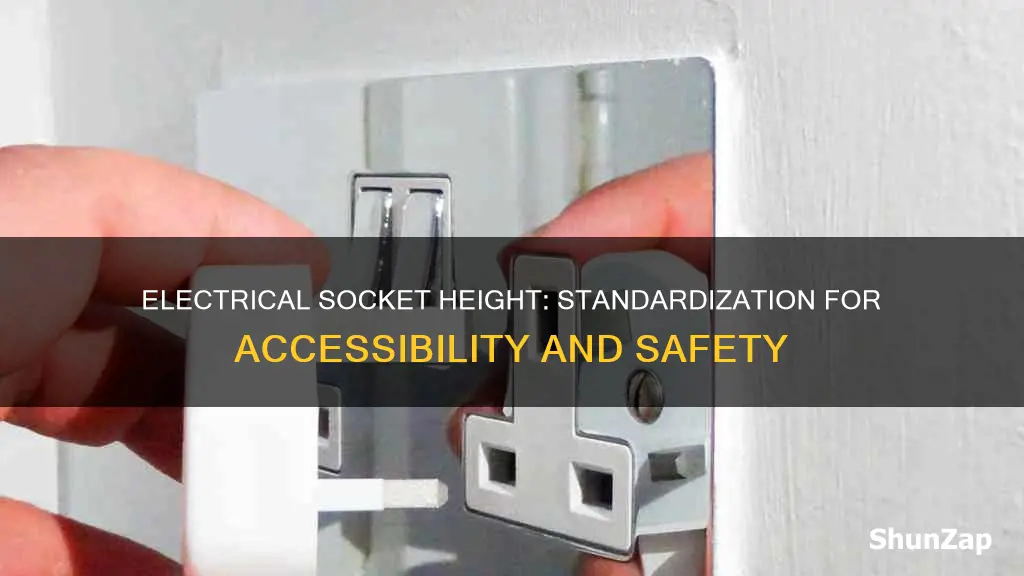 what is the height for electrical sockets