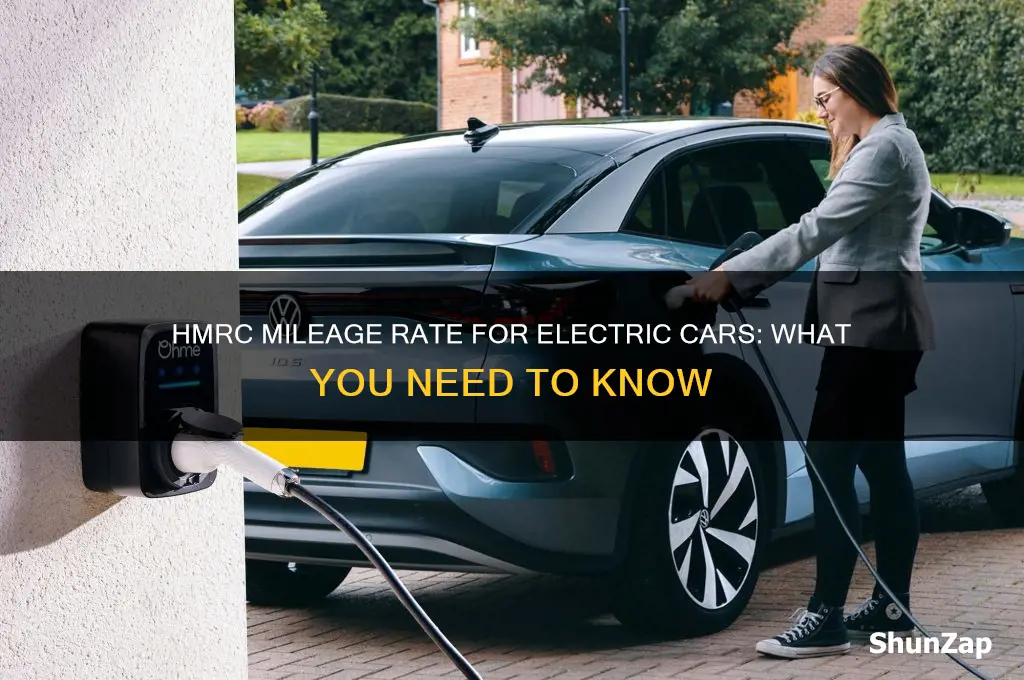 what is the hmrc mileage rate for electric cars