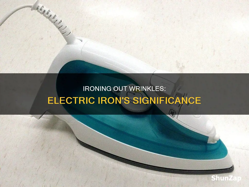 what is the importance of electric iron