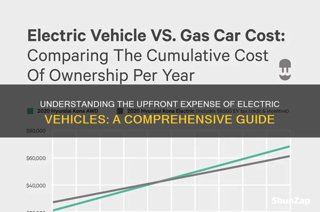 what is the initial cost of an electric car