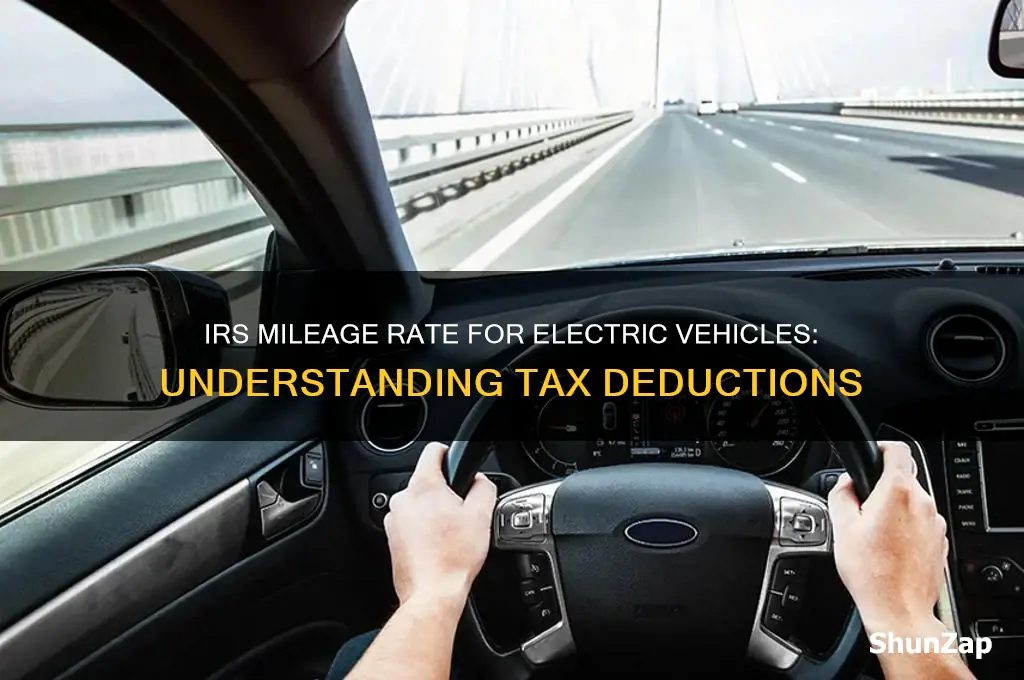 what is the irs mileage rate for electric cars