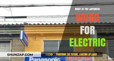 The Intriguing Japanese Word for Electric: Unlocking Cultural Insights