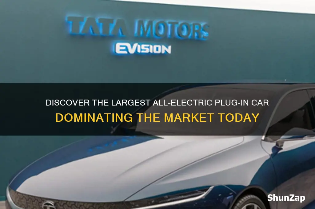what is the largest all electric plug in car