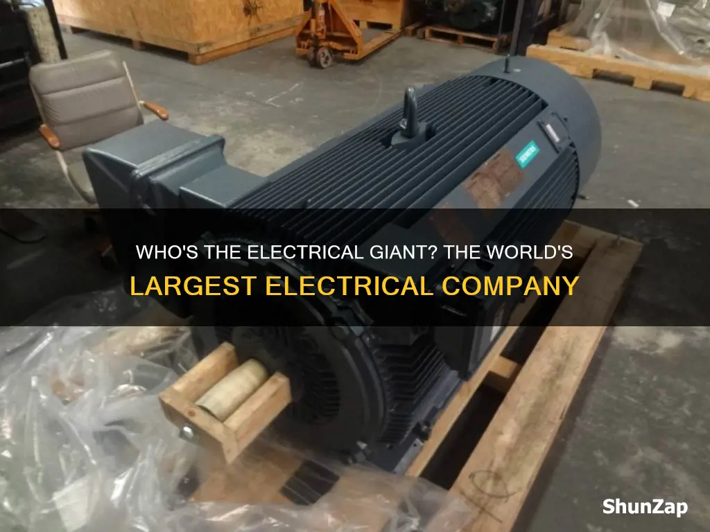 what is the largest electrical company