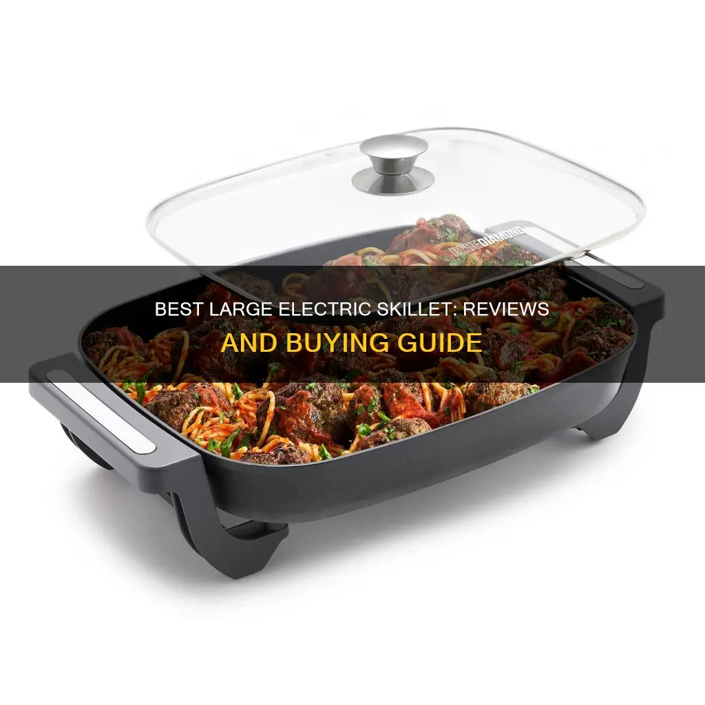 what is the largest size electric skillet