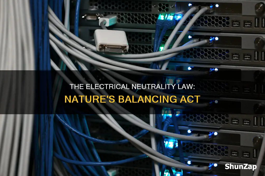 what is the law of electrical neutrality
