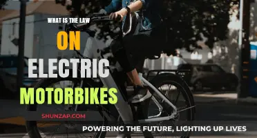 Electric Motorbikes: Understanding the Legal Requirements