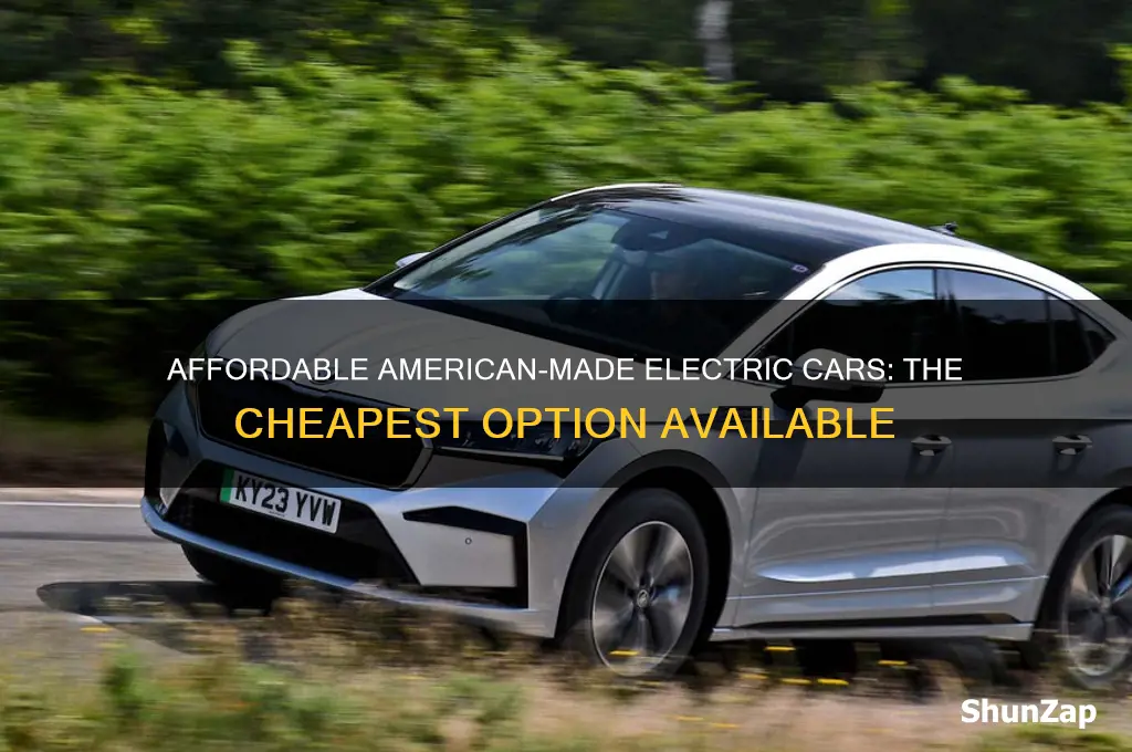 what is the least expensive american made electric car