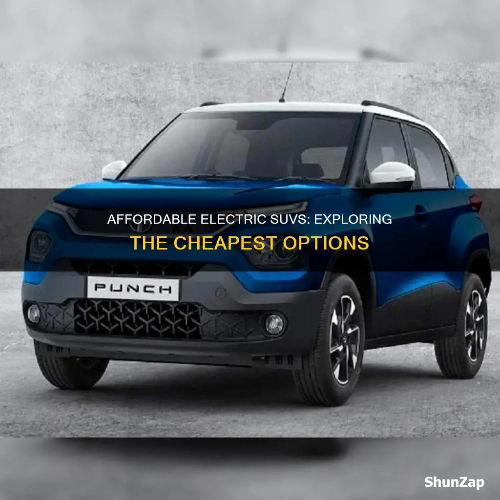 what is the least expensive electric suv
