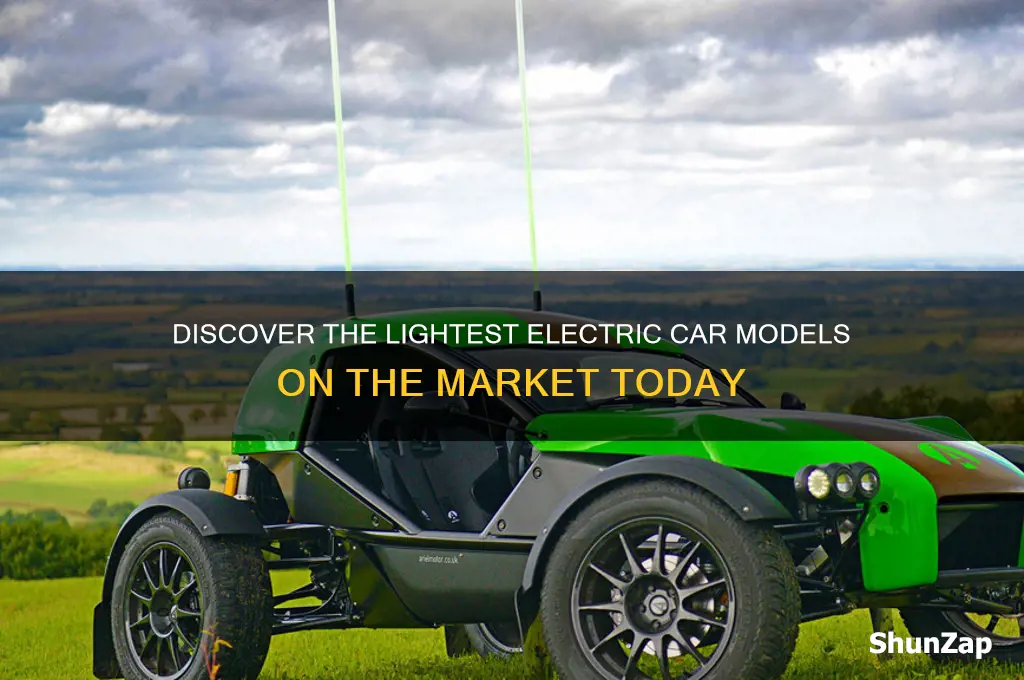 what is the lightest electric car