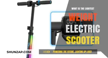 Lightest Electric Scooters: Easy Commute, Easy Carry