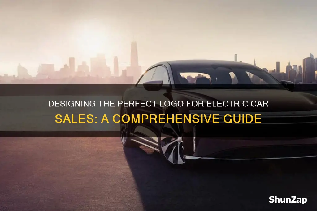 what is the logo for an electric car sale