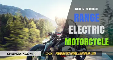 Electric Motorcycle with the Longest Range