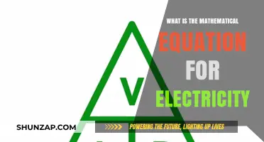 Understanding Electricity: The Mathematical Equation Explained