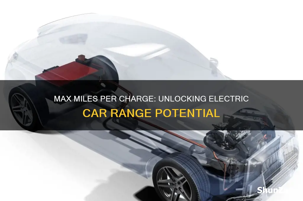 what is the max miles per charge on electric cars