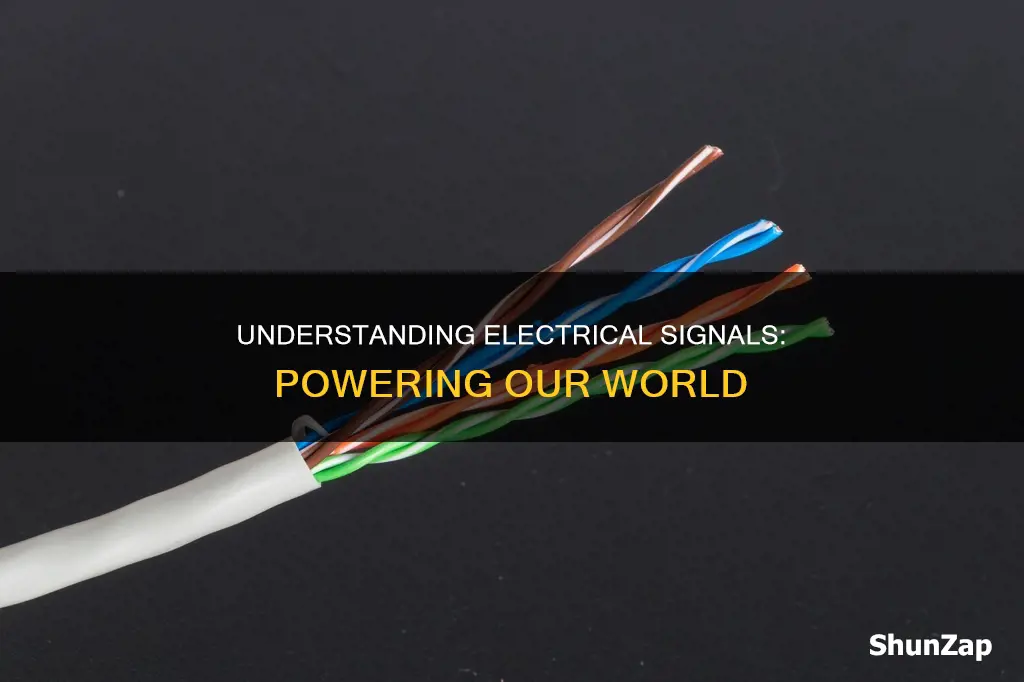 what is the meaning electrical signal