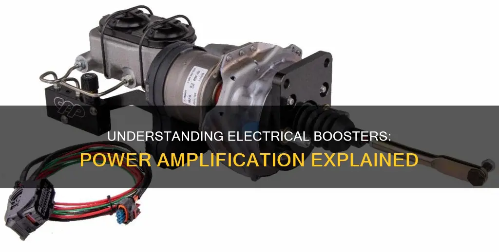 what is the meaning of booster in electrical