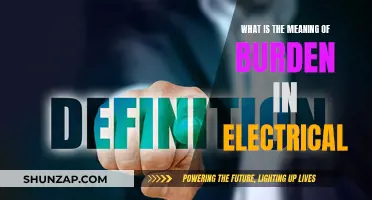 Understanding Electrical Burden: Definition and Applications