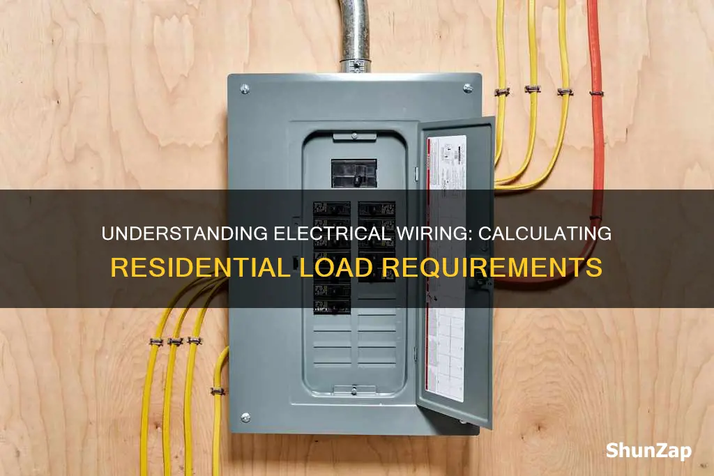 what is the meaning of calculated load electrical wiring residential