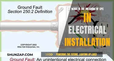 Electrical Installation Basics: Understanding CPC Meaning