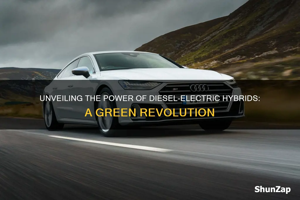 what is the meaning of diesel electric hybrid powered vehicles