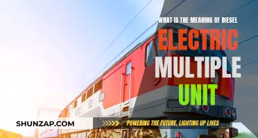 Understanding Diesel Electric Multiple Units and Their Functionality