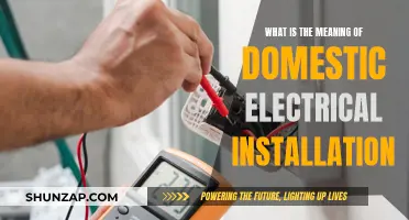 Electrical Installation Basics: Understanding Domestic Setup