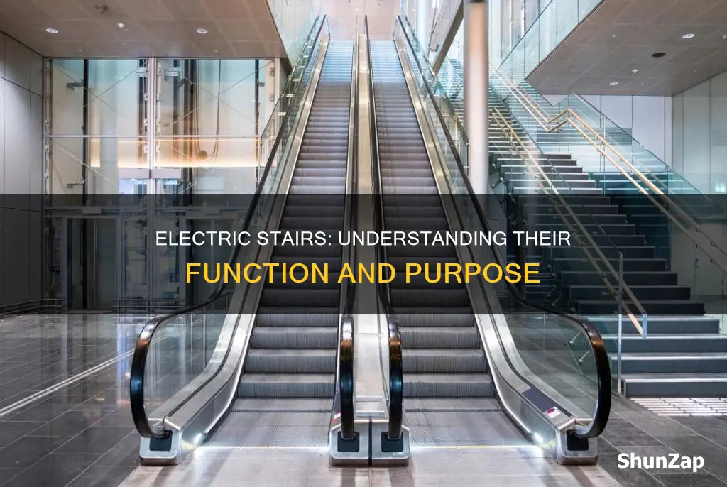 what is the meaning of electric stairs