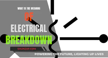 Understanding Electrical Breakdown: Definition and Implications