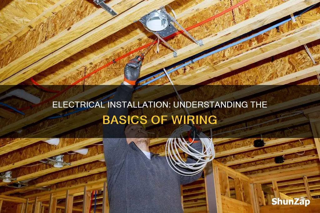 what is the meaning of electrical installation