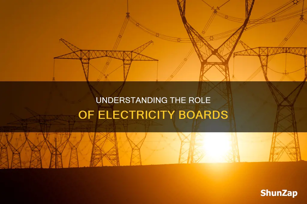 what is the meaning of electricity board