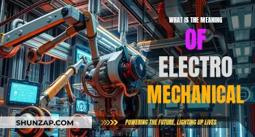 Understanding Electromechanical Systems and Their Functionality
