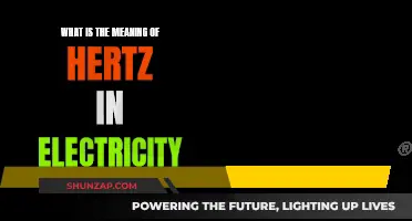 Hertz in Electricity: Understanding the Meaning of Cycles