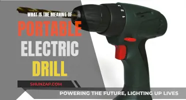 The Handheld Powerhouse: Understanding Portable Electric Drills