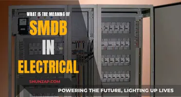 Electrical Acronyms: SMDB Definition and Common Applications